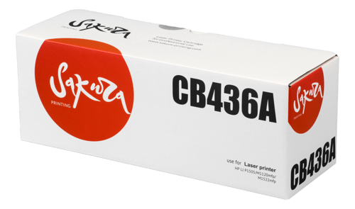 Купить Картридж лазерный SAKURA CB436A черный, с чипом  7981840. Характеристики, отзывы и цены в Донецке