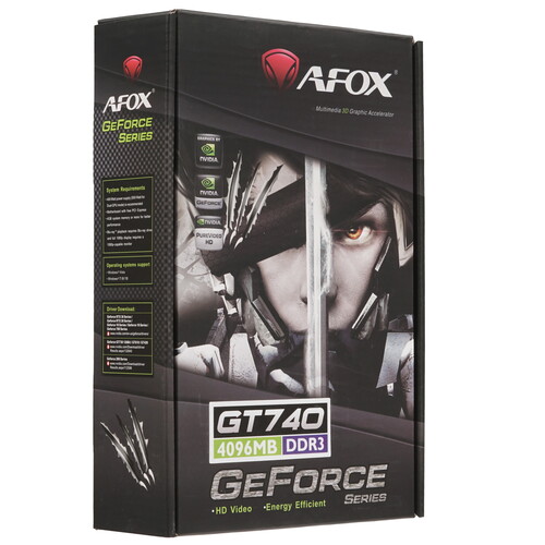 Купить Видеокарта AFOX GeForce GT 740 [AF740-4096D3L3]  5362452. Характеристики, отзывы и цены в Донецке