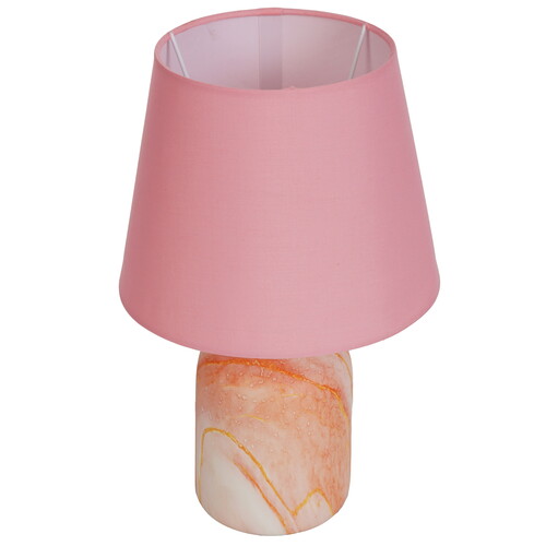 Купить Настольный светильник RISALUX Жаклин розовый  9176724. Характеристики, отзывы и цены в Донецке