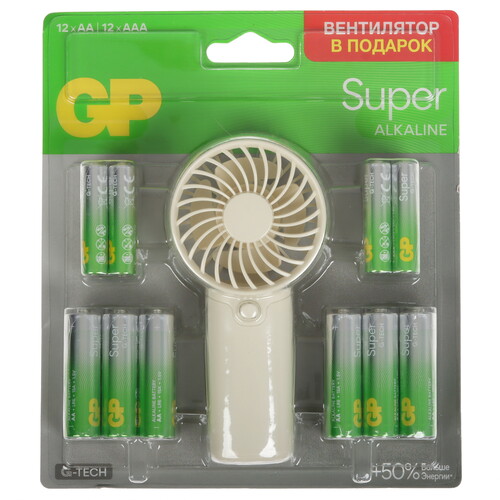 Купить Батарейка GP Super AAA (LR03/FR03), AA (LR6/ER14505/FR6/R6P)  5626567. Характеристики, отзывы и цены в Донецке