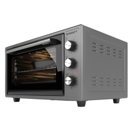 Купить Мини-печь Kraft KF-MO 4806 FG серый  9131518. Характеристики, отзывы и цены в Донецке