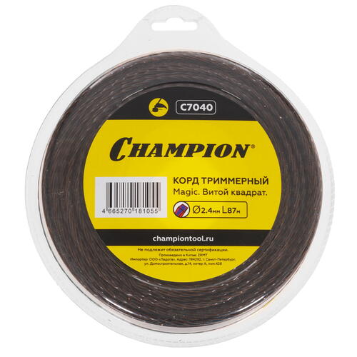 Купить Леска для триммеров Champion Magic C7040  1215763. Характеристики, отзывы и цены в Донецке