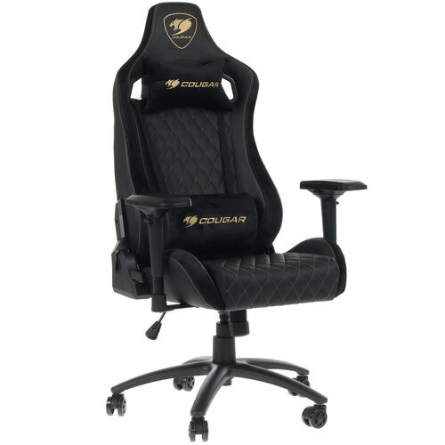 Купить Кресло игровое Cougar Armor S Royal черный  1344380. Характеристики, отзывы и цены в Донецке