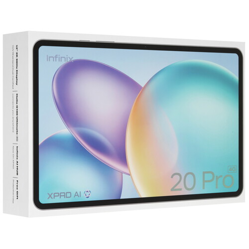 Купить 12" Планшет Infinix XPAD 20 Pro LTE 128 ГБ серый + чехол  5641577. Характеристики, отзывы и цены в Донецке