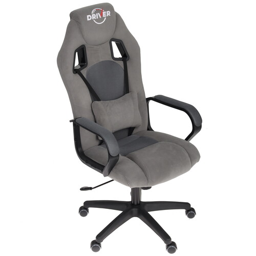 Купить Кресло офисное TetChair Driver (22) серый  9030305. Характеристики, отзывы и цены в Донецке