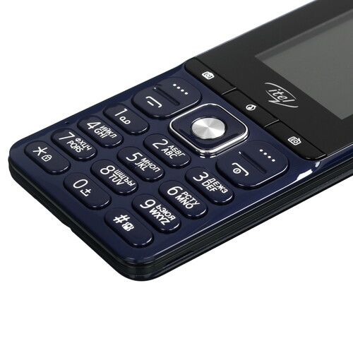 Купить Сотовый телефон Itel it2176 синий/черный  5462630. Характеристики, отзывы и цены в Донецке