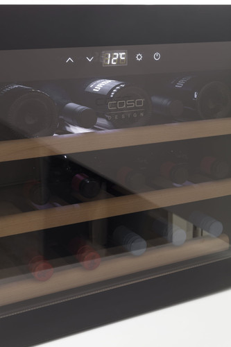 Купить Встраиваемый винный шкаф CASO WineSafe 18 EB черный  8179564. Характеристики, отзывы и цены в Донецке