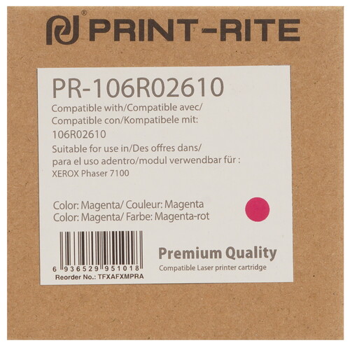 Купить Картридж лазерный Print-Rite TFXAFXMPRA пурпурный, с чипом  9146292. Характеристики, отзывы и цены в Донецке