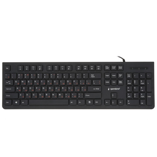 Купить Клавиатура+мышь  проводная  Gembird KBS-9050 черный  4874918. Характеристики, отзывы и цены в Донецке