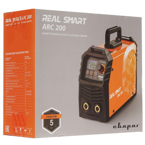 Купить Сварочный аппарат Сварог REAL SMART ARC 200 (Z28303)  8197674. Характеристики, отзывы и цены в Донецке