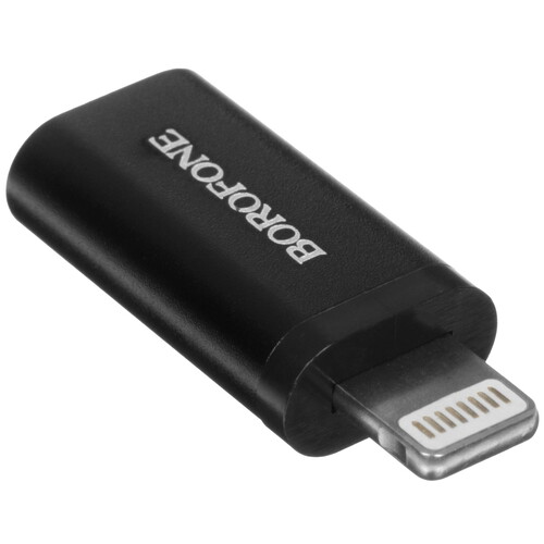 Купить OTG-переходник Borofone черный  5635408. Характеристики, отзывы и цены в Донецке