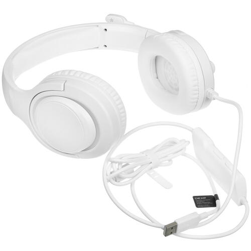 Купить Проводные наушники DEXP Intension белый 2021  4892245. Характеристики, отзывы и цены в Донецке