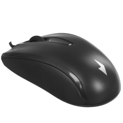 Купить Мышь проводная Gembird MOP-110  черный  9059911. Характеристики, отзывы и цены в Донецке