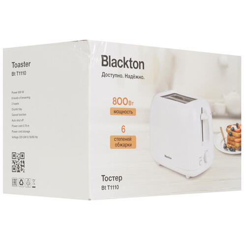 Купить Тостер Blackton Bt T1110 Ivory бежевый  9070811. Характеристики, отзывы и цены в Донецке