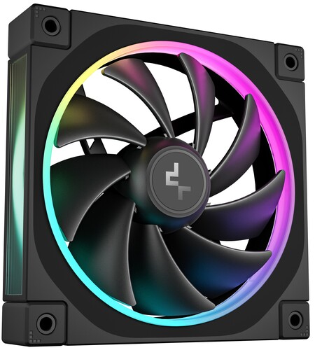 Купить Вентилятор DEEPCOOL FL12 [R-FL12-BKAPN1-G] черный  5606066. Характеристики, отзывы и цены в Донецке