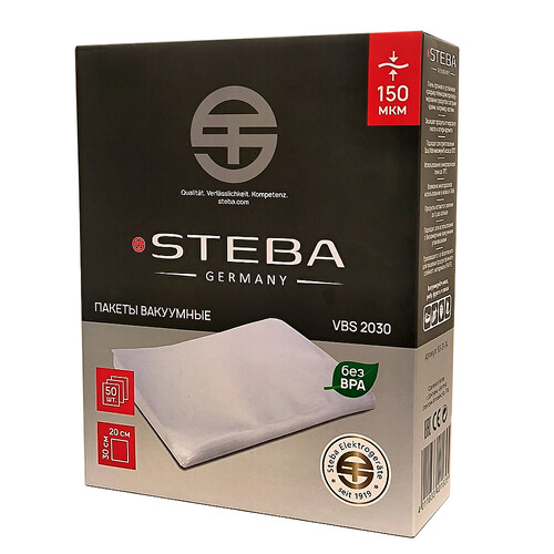 Купить Пакеты для вакуумного упаковщика Steba VBS 2030  5641818. Характеристики, отзывы и цены в Донецке
