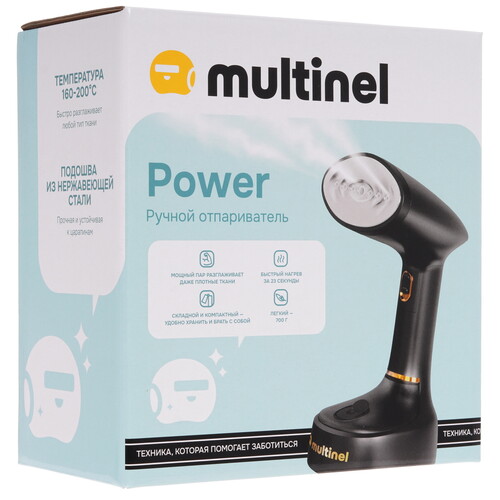 Купить Отпариватель Multinel Power черный  9288234. Характеристики, отзывы и цены в Донецке