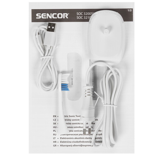 Купить Электрическая зубная щетка SENCOR SOC 3312WH белый  8155190. Характеристики, отзывы и цены в Донецке