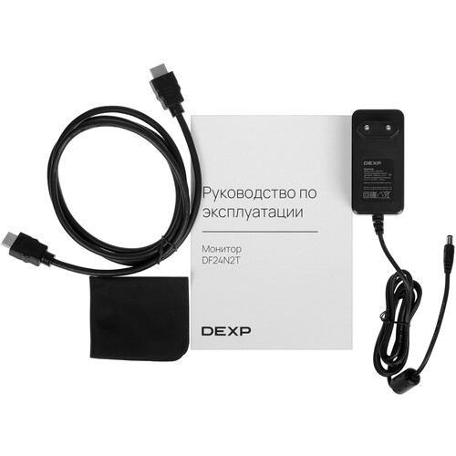 Купить 23.8" Монитор DEXP DF24N2T черный  5411407. Характеристики, отзывы и цены в Донецке