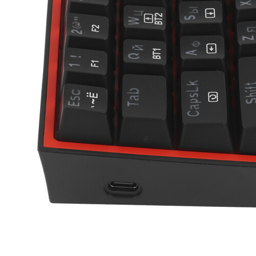 Купить Клавиатура  проводная + беспроводная Redragon Fizz Pro  9230486. Характеристики, отзывы и цены в Донецке