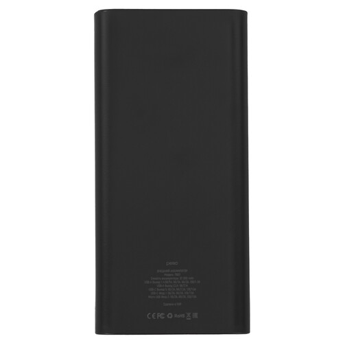 Купить Портативный аккумулятор PERO PB07 черный  5474222. Характеристики, отзывы и цены в Донецке