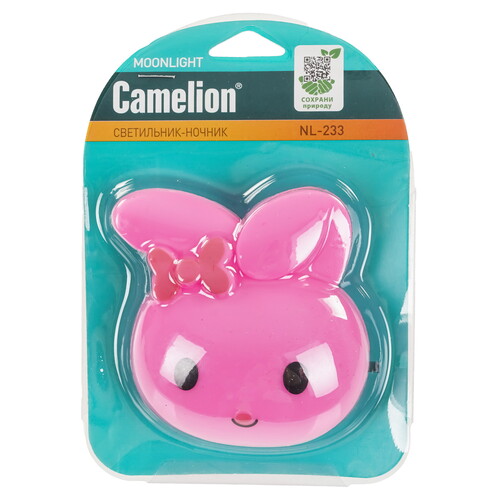 Купить Ночник Camelion NL-233 розовый  9118586. Характеристики, отзывы и цены в Донецке