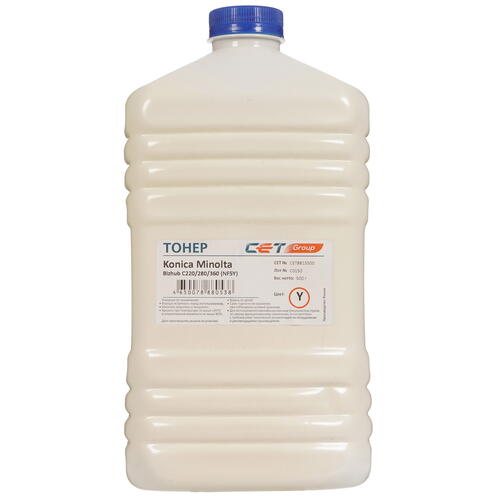 Купить Тонер Cet NF5Y CET8813500 желтый  9039229. Характеристики, отзывы и цены в Донецке