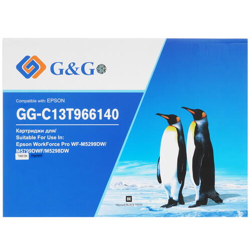 Купить Картридж G&G GG-C13T966140 черный  9906865. Характеристики, отзывы и цены в Донецке