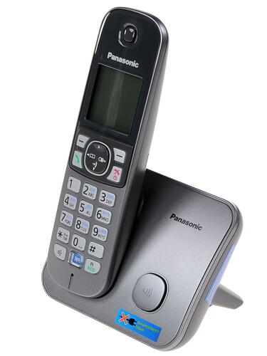 Купить Телефон беспроводной (DECT) Panasonic KX-TG6811RUM  0168971. Характеристики, отзывы и цены в Донецке