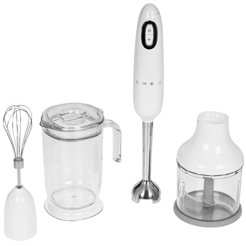 Купить Блендер погружной SMEG HBF03WHEU белый  5622044. Характеристики, отзывы и цены в Донецке