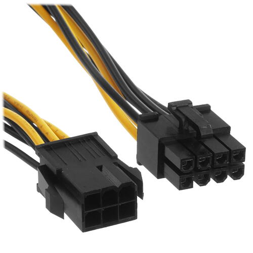 Купить Переходник для питания Cablexpert CC-PSU-68-30CM  5452362. Характеристики, отзывы и цены в Донецке