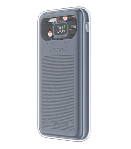 Купить Портативный аккумулятор ACEFAST M1 серый  9096498. Характеристики, отзывы и цены в Донецке