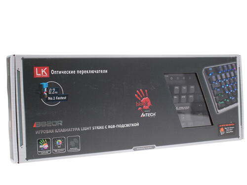 Купить Клавиатура  проводная A4Tech Bloody B820R Red S  1102080. Характеристики, отзывы и цены в Донецке