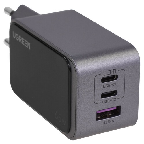 Купить Сетевое зарядное устройство Ugreen X553 серый  5454122. Характеристики, отзывы и цены в Донецке