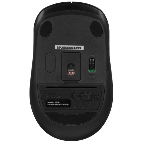 Купить Мышь беспроводная A4Tech Fstyler FG10  черный  5622030. Характеристики, отзывы и цены в Донецке
