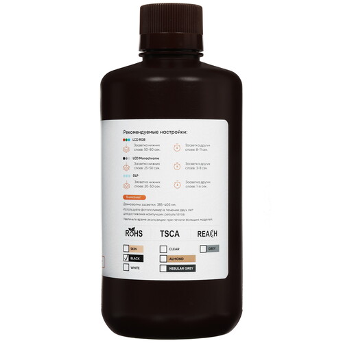 Купить Фотополимерная смола Tiger 3D Water Washable Resin 10K  5622182. Характеристики, отзывы и цены в Донецке