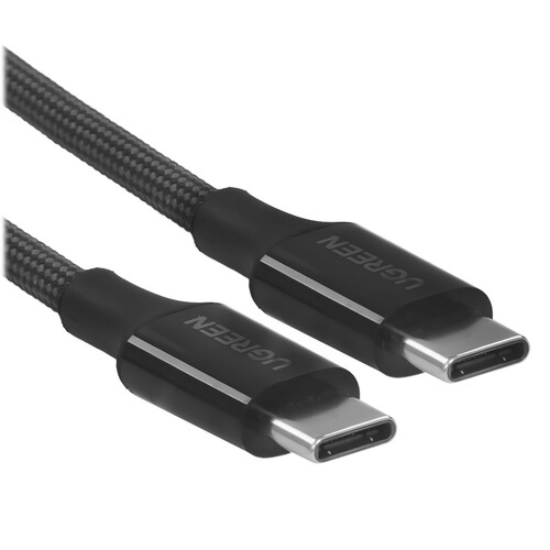 Купить Кабель круглый Ugreen USB Type-C - USB Type-C черный 1 м  5624652. Характеристики, отзывы и цены в Донецке