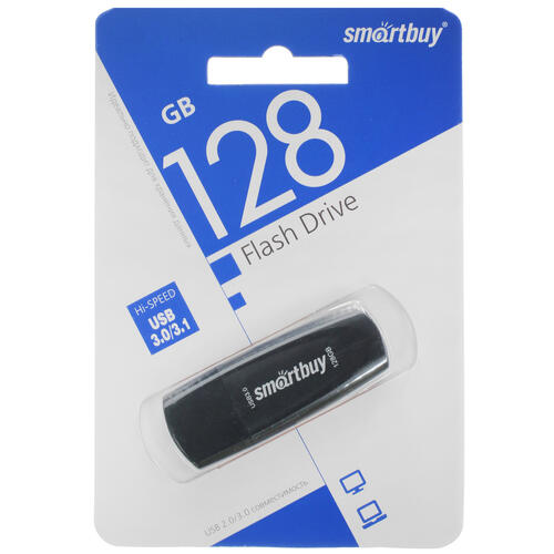 Купить Память USB Flash 128 ГБ Smartbuy Scout [SB128GB3SCK]  5441326. Характеристики, отзывы и цены в Донецке