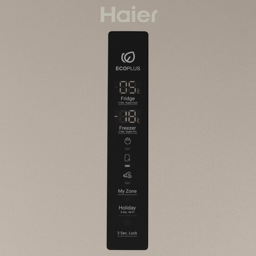 Купить Холодильник с морозильником   Haier C4F744CGGU1 золотистый  9218015. Характеристики, отзывы и цены в Донецке