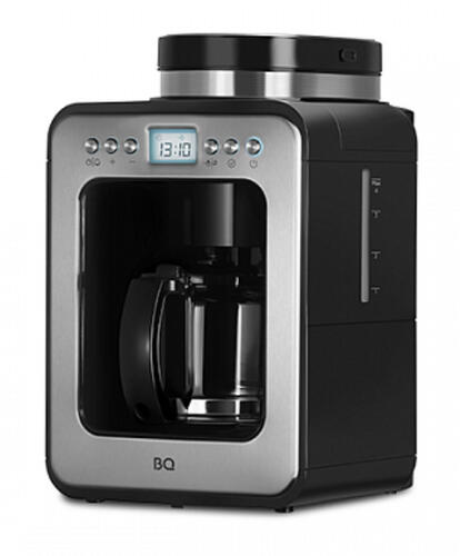 Купить Кофеварка капельная BQ CM7001 Steel-Black серебристый  9073261. Характеристики, отзывы и цены в Донецке