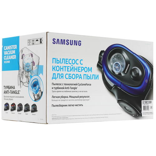 Купить Пылесос Samsung SC18M2130SR красный  1171305. Характеристики, отзывы и цены в Донецке