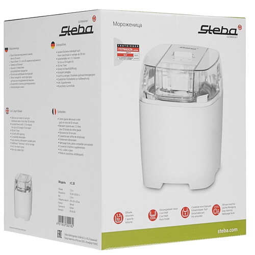 Купить Мороженица Steba IC 20 белый  5499753. Характеристики, отзывы и цены в Донецке