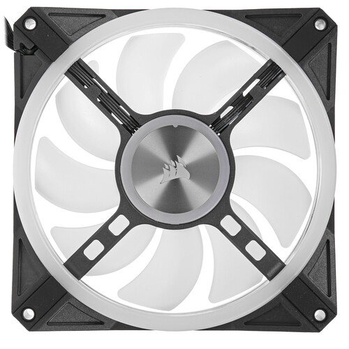 Купить Комплект вентиляторов Corsair iCUE QL140 RGB Dual Fan Kit with Lighting Node CORE  4758626. Характеристики, отзывы и цены в Донецке