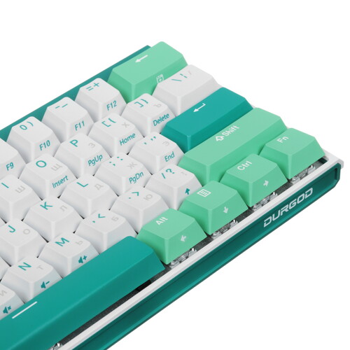 Купить Клавиатура  проводная + беспроводная Durgod K330w Plus Mint  5449871. Характеристики, отзывы и цены в Донецке