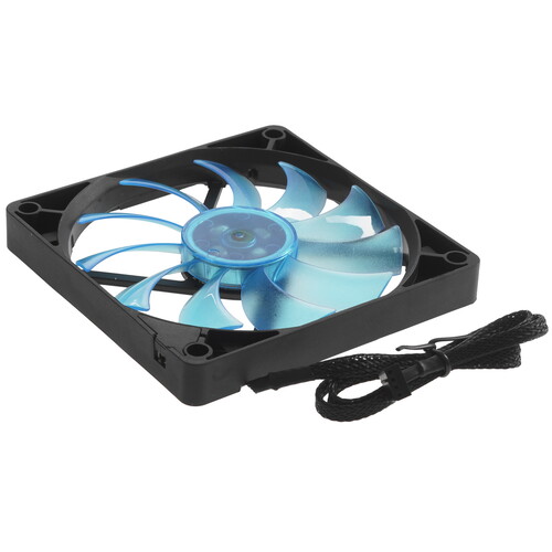 Купить Вентилятор GELID Slim 12 PL Blue [FN-FW12-SLIMBPL-16] черный  5615286. Характеристики, отзывы и цены в Донецке
