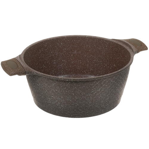 Купить Кастрюля OneTwo Jasper O3SC052 5.2 л 28 см коричневый  4804957. Характеристики, отзывы и цены в Донецке