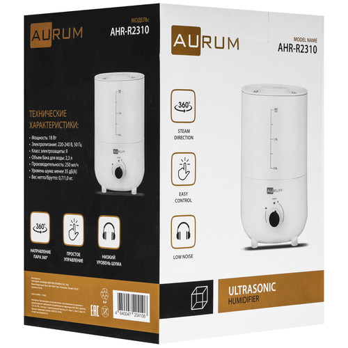 Купить Увлажнитель воздуха AURUM AHR-R2310  9130405. Характеристики, отзывы и цены в Донецке