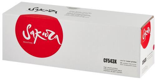 Купить Картридж лазерный SAKURA CF543X (203X) пурпурный, с чипом  5363574. Характеристики, отзывы и цены в Донецке