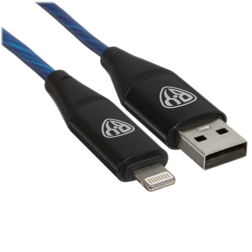 Купить Кабель круглый BY Lightning 8-pin - USB 2.0 Type-A синий 1 м  5482253. Характеристики, отзывы и цены в Донецке