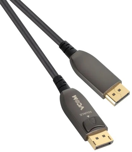 Купить Кабель однонаправленный VCOM DisplayPort - DisplayPort, 20 м  5471535. Характеристики, отзывы и цены в Донецке